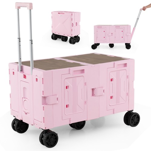 Tier foldable utility cart - foldable,