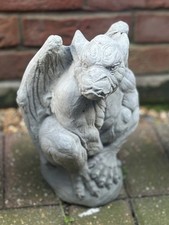 Stone garden gargoyle - stone,