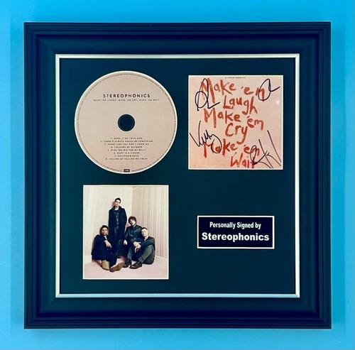 Stereophonics signed photo - signed,