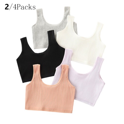 4packs girls bra wireless - bra,