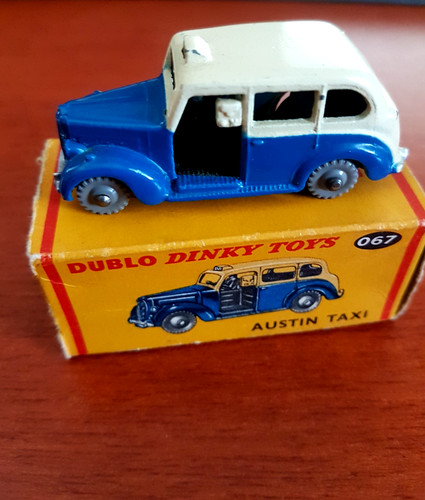 Dinky dublo 067 austin taxi - dinky,
