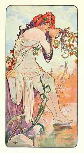 Print mucha alphons - mucha, 1860