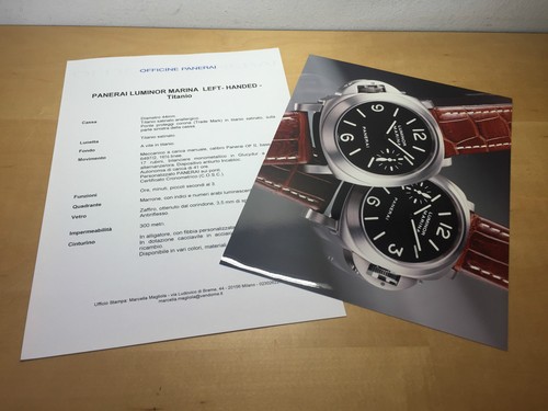 Press kit officine panerai - kit,