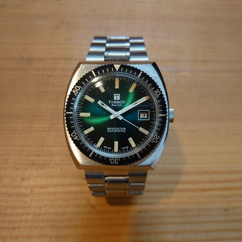 Tissot navigator diver vintage - tissot,