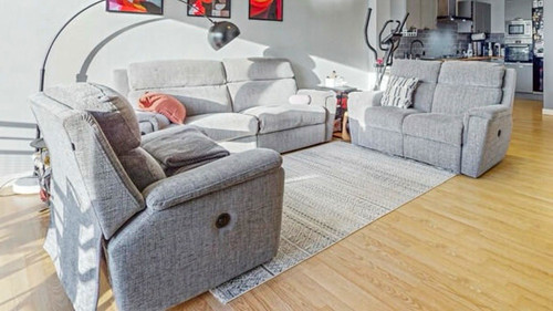 Super comfortable grey - super, fabric