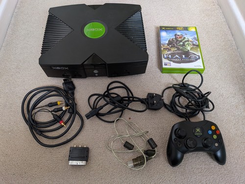 Original xbox console working - original,