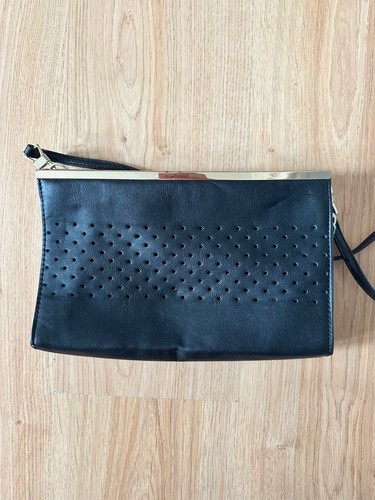 Zara black clutch bag - zara,