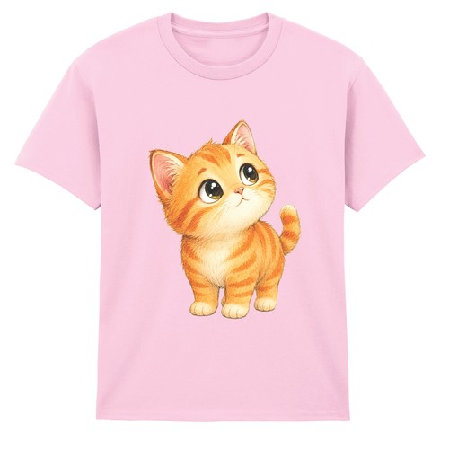 Cute kitten kids shirt - kitten,