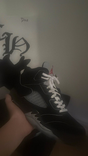 Not box jordan metallic - not, 5