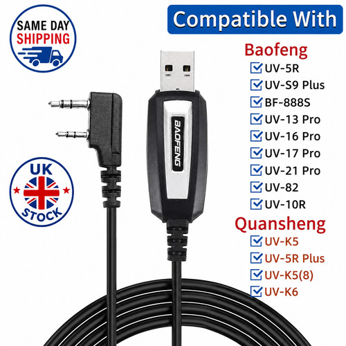 Usb programming cable - programming, for