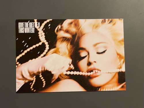 Madonna postcard magazine - postcard, v