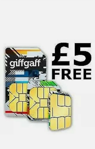 Giffgaff giff gaff sim card - giff,