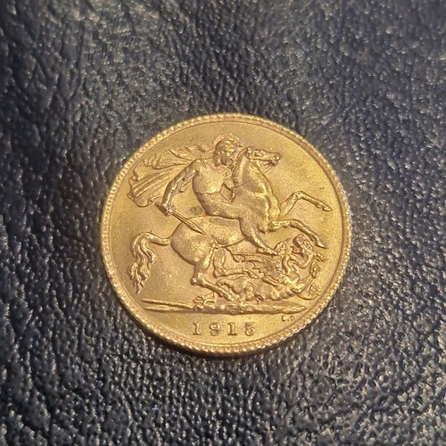 1915 half sovereign - half,