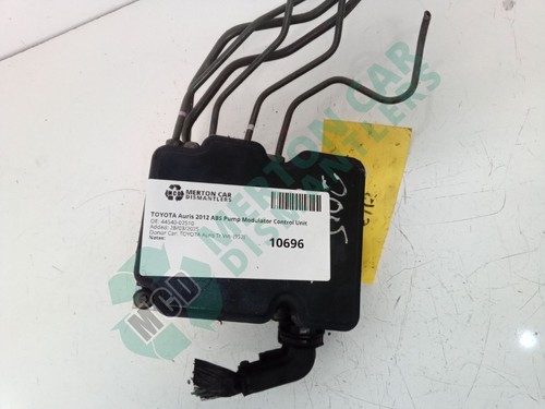 Toyota auris 2012 - 2012, abs