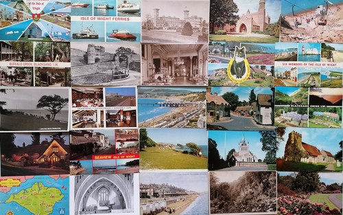 Topographical postcards - uk,