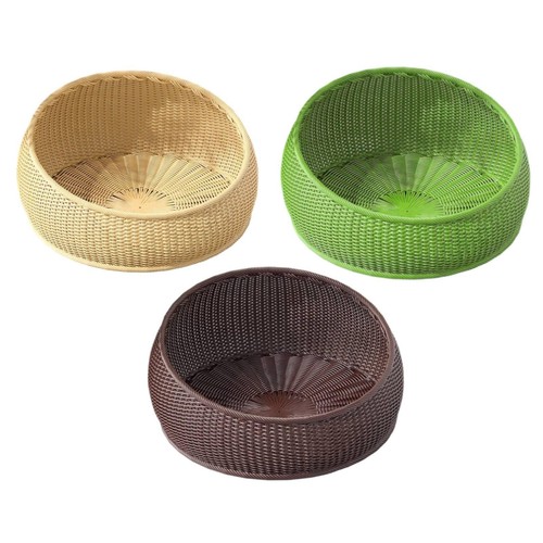 Wicker cat bed - bed, woven