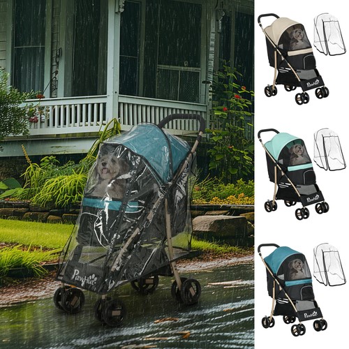 Pawhut pet stroller for - stroller, and