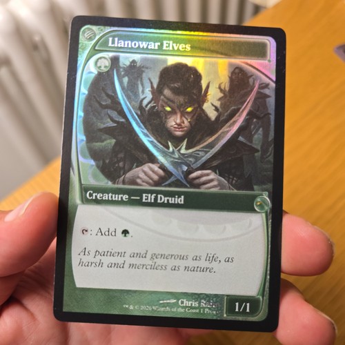 Llanowar elves foil future - elves,