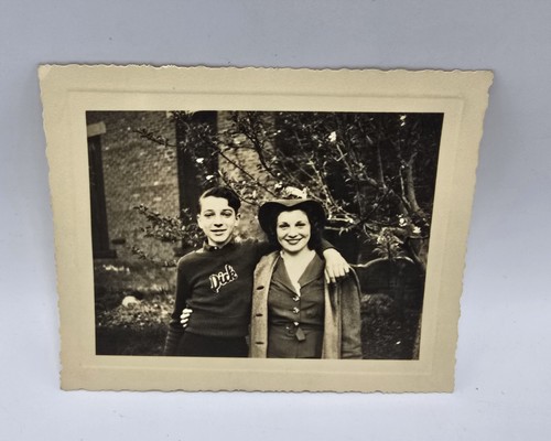 1938 sepia photo girl boy - 1938, photo-girl