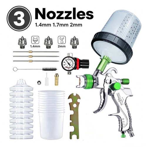 Spray gun paint kit - kit, hvlp