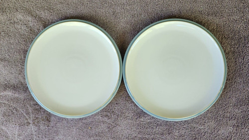 Denby blue dinner plate - blue,