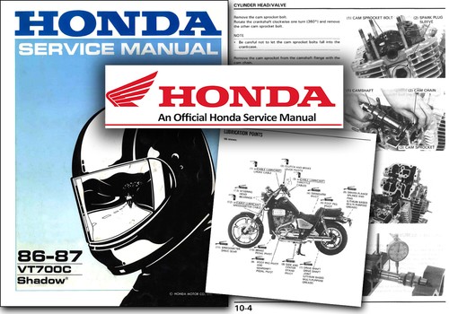 Honda vt700c shadow shop - honda,