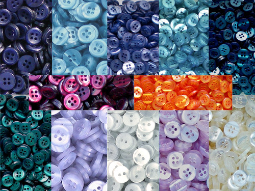 Buttons small 11mm - 18l, 4