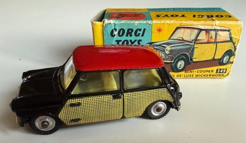Corgi 249 morris mini - corgi, cooper