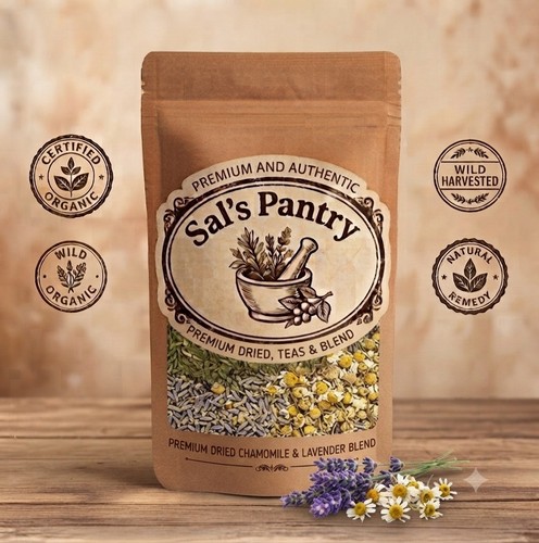Dried chamomile flower - dried, &