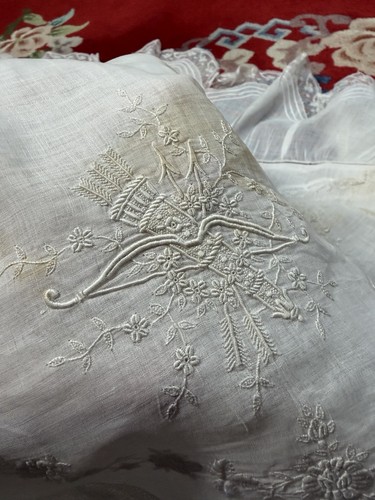Antique hand embroidered - antique,