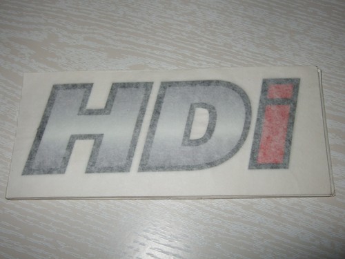 Hdi peugeot car sticker - ,
