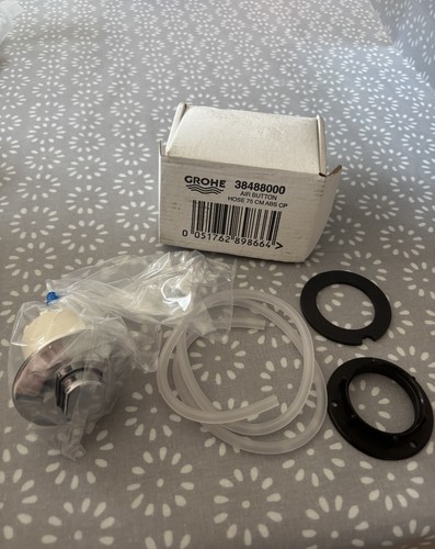 Grohe toilet flush - flush, button