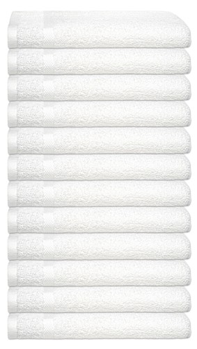 White color salon towel 16x27 - white,