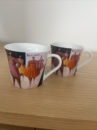 Royal worcester mugs sarah - 2,
