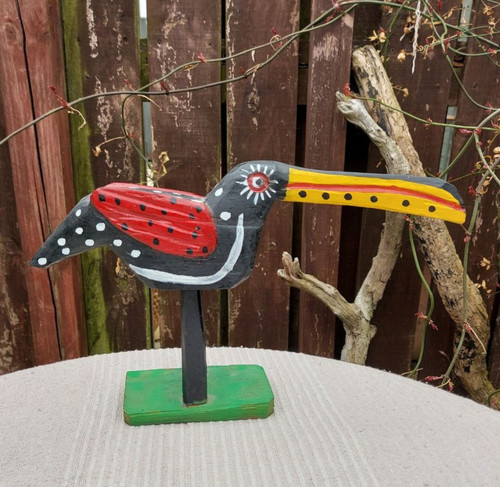 Vintage guatemalan wooden - vintage,