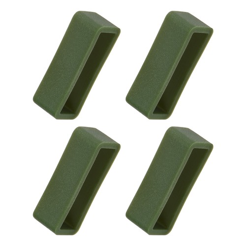 4pcs dark green watch band - green,
