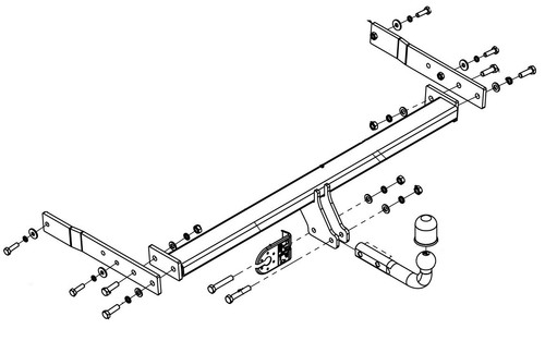 Tow bar for audi suv - audi, i