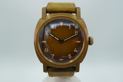 Bronze radiomir unitas 6497 - bronze,