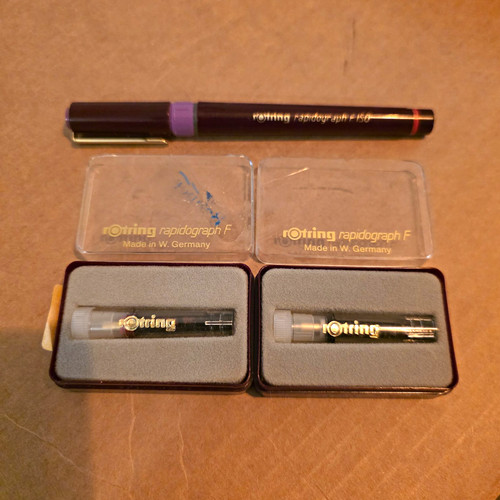 Rotring rapidograph iso - rotring, f