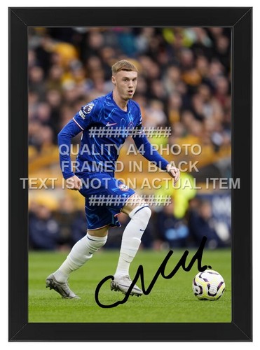 New cole palmer signed action - new,