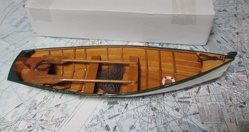 Wood row boat skif - wood,