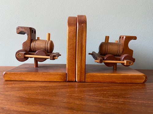 Pair wooden decorative - wooden,