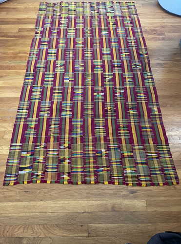 Vintage african kente cloth - african,