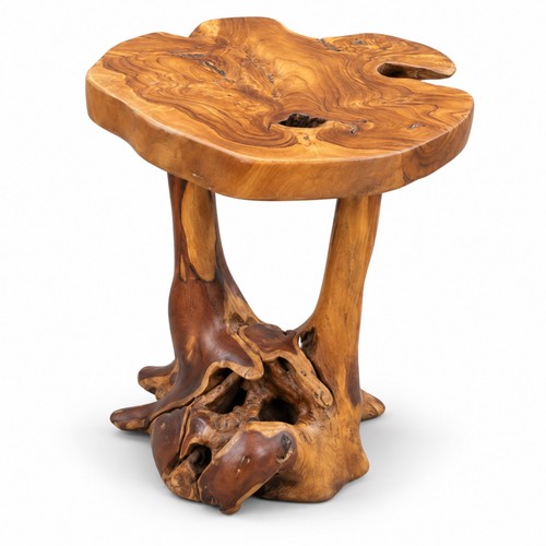 Reclaimed teak root side - root,