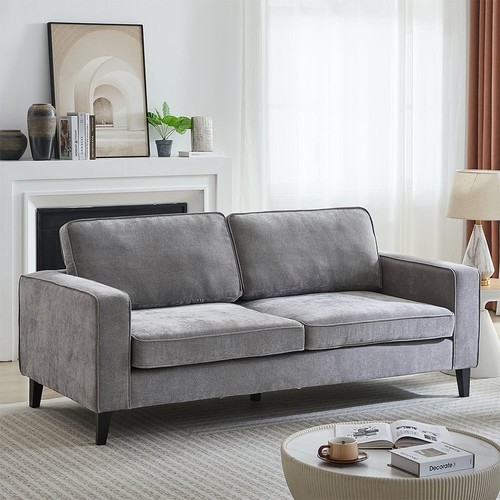 Soho fabric seater sofa - soho, 3