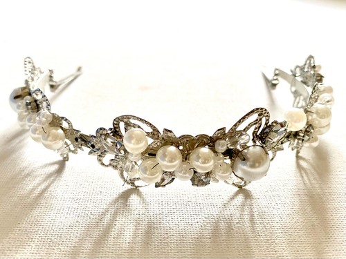 Elegant pearl crystal bridal - elegant, &