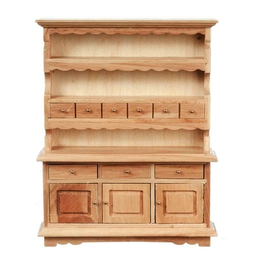 Dolls house wooden - light, oak