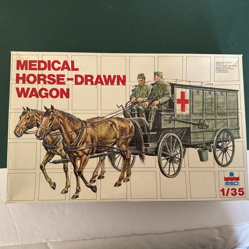 Medical horse drawn - drawn, wagon