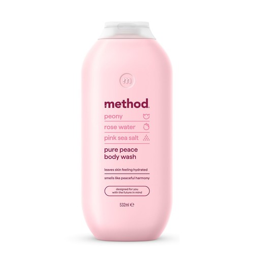 Method body wash pure peace - wash,