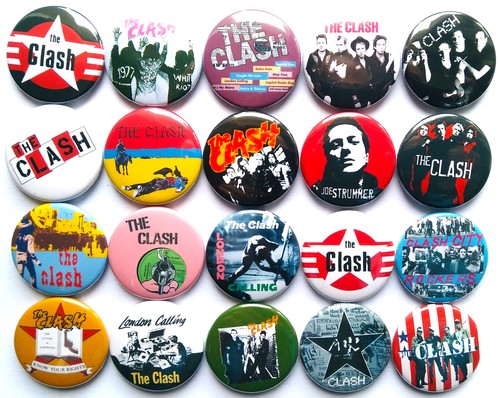 The clash pin button badges - pin,